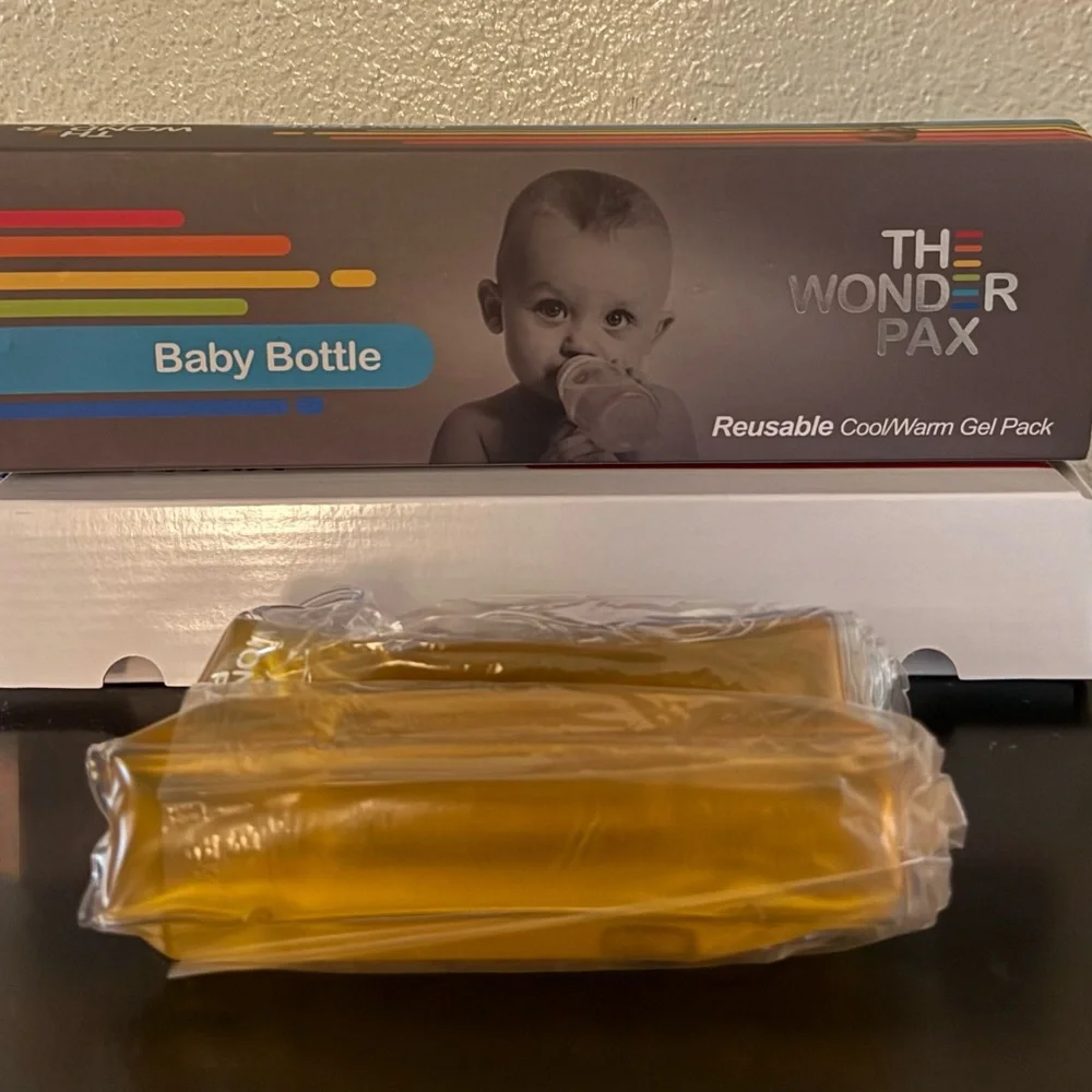 Wonder Pax Baby Bottle Gel Pack | Reusable Warm & Cool Infant Feeding Essential